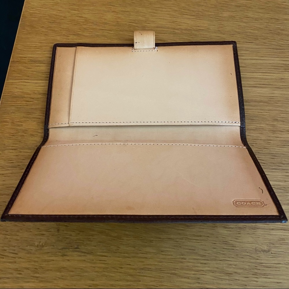 Coach Check Wallet - Picture 2 of 2